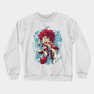 izuku midoriya Crewneck Sweatshirt